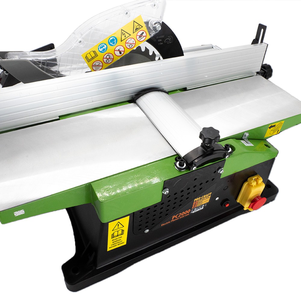 Стаціонарна циркулярна пила комбінована з фуганком Procraft PC2000 (PC-020004)