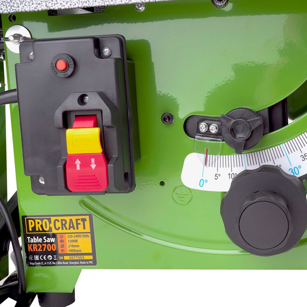 Стаціонарна циркулярна пила Procraft KR2700/210 (PC-000320)