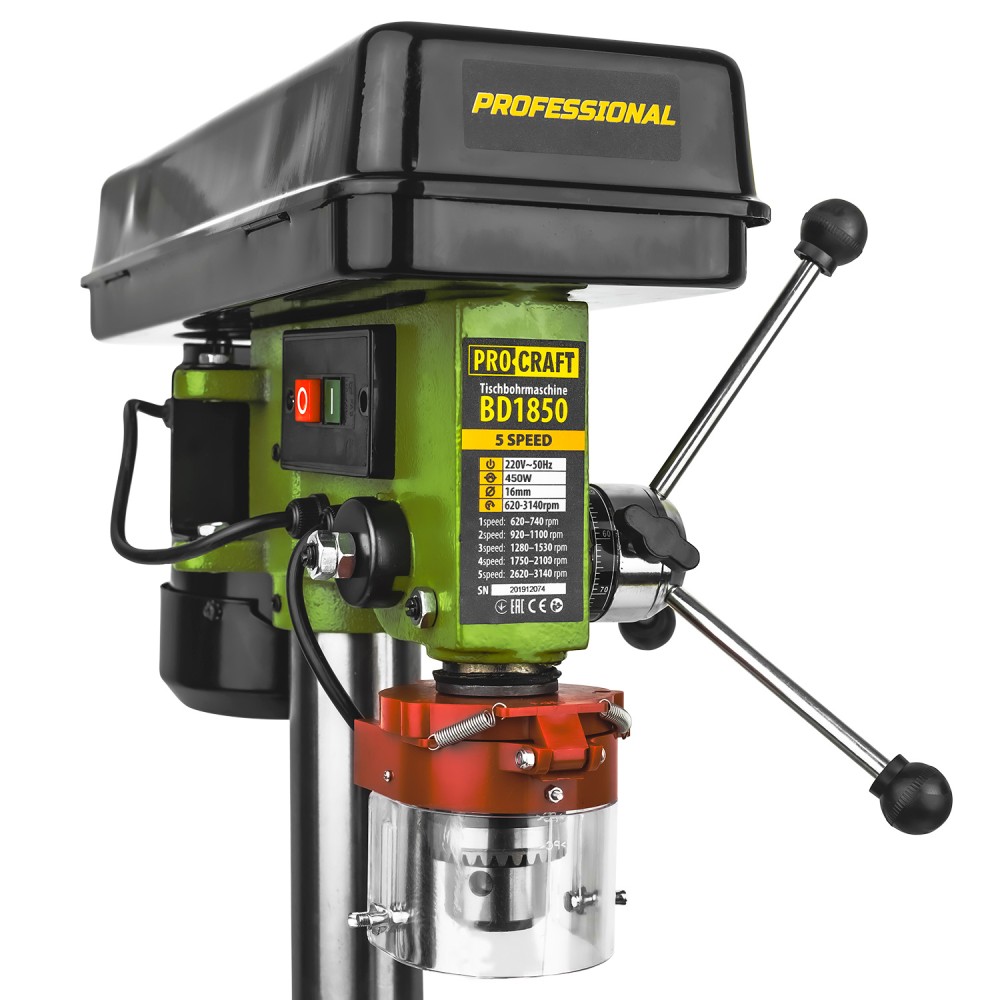 Свердлильний верстат Procraft BD1850 (PC-018501)