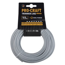 Волосінь армована круг Procraft 2.7мм 15м (KR/AR-2.7/15)