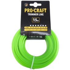 Волосінь для тримера квадрат Procraft 3мм 15м (KV-3/15)