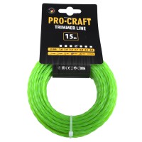 Волосінь для тримера спіраль Procraft 2.7мм 15м (SP-2.7/15)