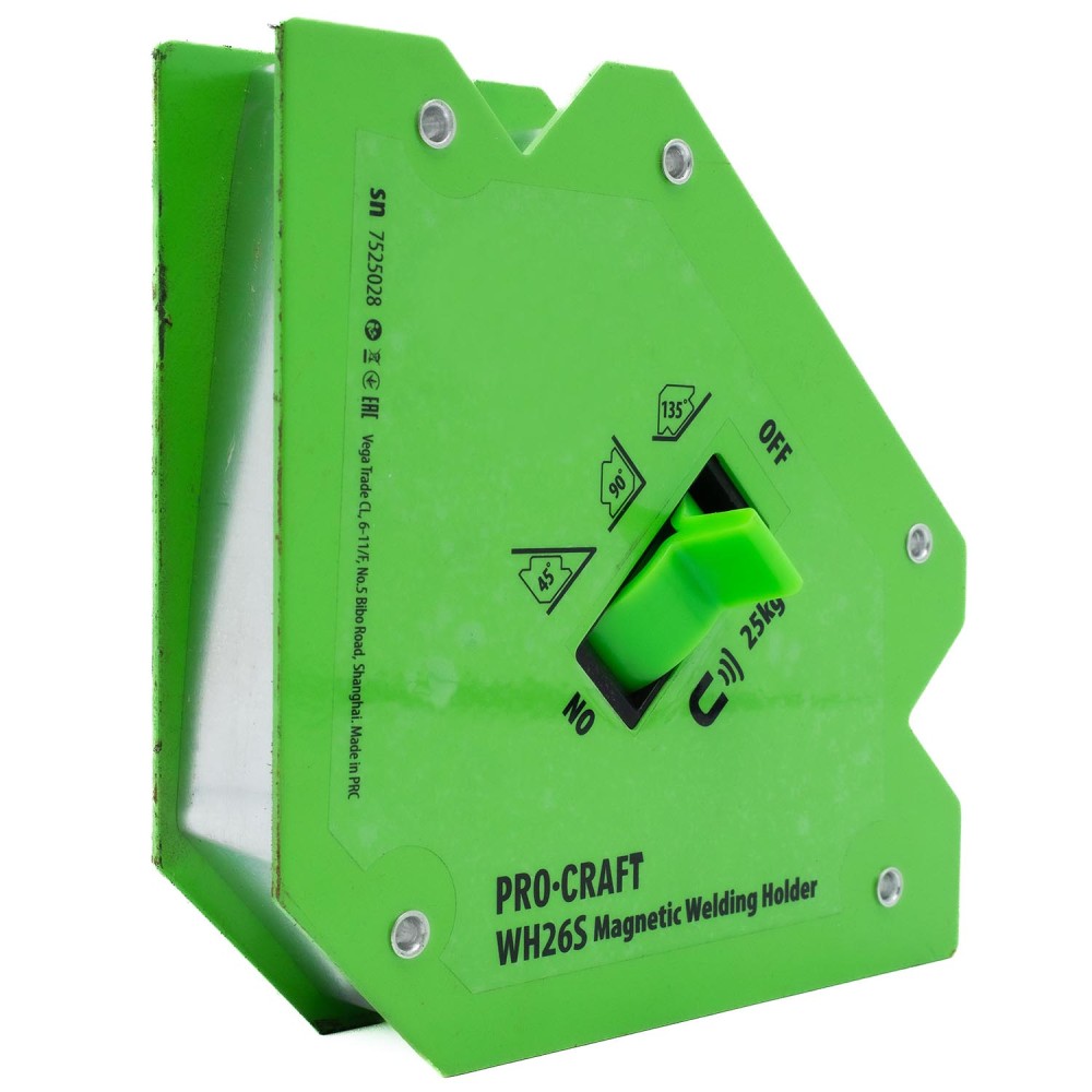 Магнітний кутник для зварювання Procraft WH26S (PC-900026)
