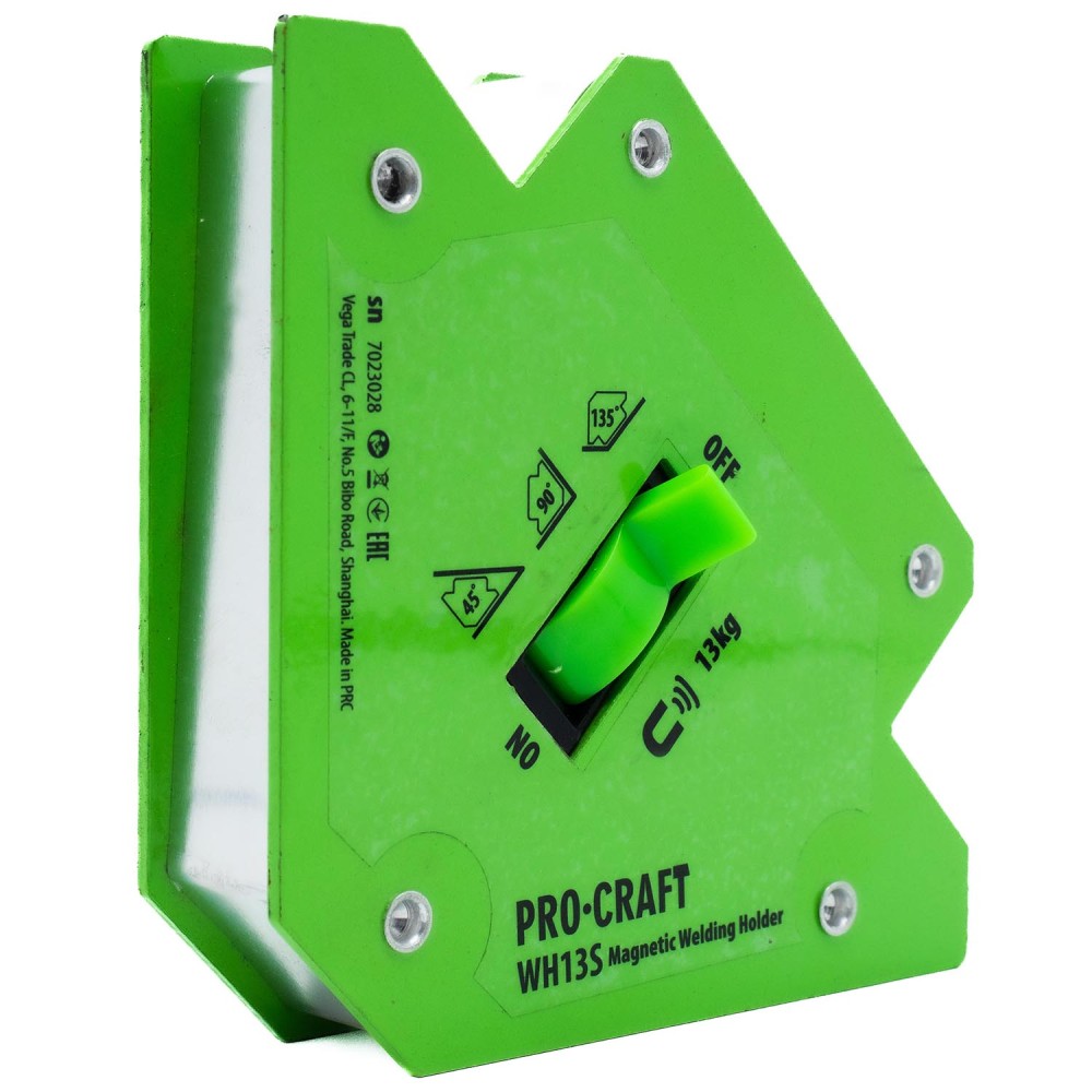 Магнітний кутник для зварювання Procraft WH13S (PC-900003)