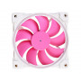 Вентилятор ID-Cooling ZF-12025-PINK ARGB (Single Pack), 120x120x25мм, 4-pin PWM, білий з рожевим