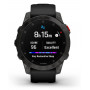 Смарт-годинник Garmin Epix 2 Sapphire Black/Titanium DLC with Black Band (010-02582-18)