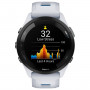 Смарт-годинник Garmin Forerunner 265 Black Bezel with Whitestone Case and Whitestone/Tidal Blue Silicone Band (010-02810-51) (32938-03)