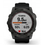 Смарт-годинник Garmin Fenix 7X Sapphire Solar Black DLC Titanium with Black Band (010-02541-45)