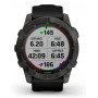 Смарт-годинник Garmin Fenix 7X Sapphire Solar Black DLC Titanium with Black Band (010-02541-45)