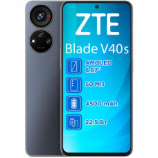Смартфон ZTE V40s 6/128GB Dual Sim Black