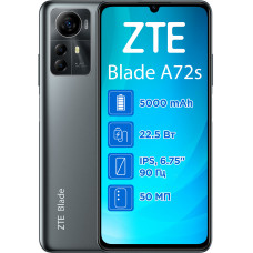 Смартфон ZTE Blade A72s 4/64GB Dual Sim Grey