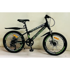 Дитячий спортивний велосипед 20’’ CORSO «Crank» CR-20608 (1) сталева рама, обладнання Saiguan 7 швидкостей, зібран на 75%