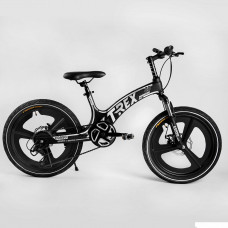 Детский спортивный велосипед 20’’ CORSO «T-REX» TR-66205 (1) магниевая рама, оборудование MicroShift, 7 скоростей, собран на 75%