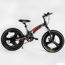 Детский спортивный велосипед 20’’ CORSO «T-REX» TR-97001 (1) магниевая рама, оборудование MicroShift, 7 скоростей, собран на 75%