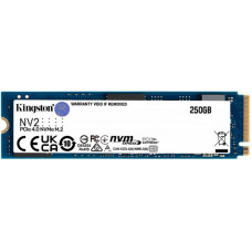 Накопичувач SSD 250GB M.2 NVMe Kingston NV2 M.2 2280 PCIe Gen4.0 x4 (SNV2S/250G)