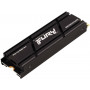 Накопичувач SSD 4.0TB Kingston Fury Renegade with Heatsink M.2 2280 PCIe 4.0 x4 NVMe 3D TLC (SFYRDK/4000G) (33222-03)