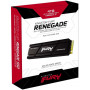 Накопичувач SSD 4.0TB Kingston Fury Renegade with Heatsink M.2 2280 PCIe 4.0 x4 NVMe 3D TLC (SFYRDK/4000G) (33222-03)