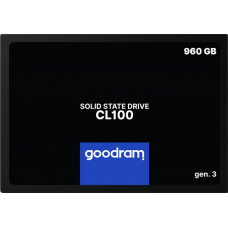 Накопичувач SSD 960GB GOODRAM CL100 GEN.3 2.5" SATAIII 3D TLC (SSDPR-CL100-960-G3)