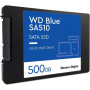 Накопичувач SSD 500GB WD Blue 2.5" SATAIII 3D TLC (WDS500G3B0A) (28465-03)