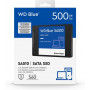 Накопичувач SSD 500GB WD Blue 2.5" SATAIII 3D TLC (WDS500G3B0A) (28465-03)