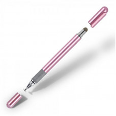 Стілус SK універсальний 2 в 1 Capacitive Drawing Point Ball Pink (1005001657604970P)