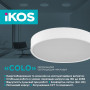 Світильник стельовий з пультом ДК Ikos Colo 40W 2800-6500К IP20 0002-BLG (30971-03)