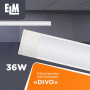 Світильник накладний світлодіодний з розсіювачем ELM Divo 36W 6500К 26-0101 (30417-03)