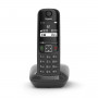 Радiотелефон DECT Gigaset AS690 Black (S30852-H2816-S301) (33283-03)