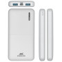 Універсальна мобільна батарея Rivacase Rivapower 10000mAh White (VA2532)