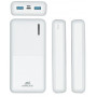 Універсальна мобільна батарея Rivacase VA2572 20000 mAh White (PB931088) (31271-03)