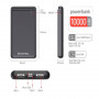 Універсальна мобільна батарея ColorWay Slim 10000mAh Black (CW-PB100LPF2BK) (26252-03)