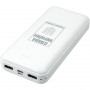 Універсальна мобільна батарея PowerPlant TPB22 20000mAh White (PB930531) (29005-03)