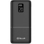 Універсальна мобільна батарея Tellur PD202 Boost Pro 20000mAh Black (TLL158351) (29928-03)