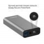 Універсальна мобільна батарея ColorWay 20000mAh Gray (CW-PB200LPH3GR-PDD) (30668-03)