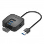 Концентратор Vention 4-Port USB 3.0, 0.5 m (CHBBD) (23005-03)