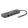 Концентратор USB Type-C D-Link DUB-2334 (29456-03)