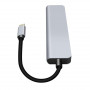 Концентратор USB-C ProLogix (PR-WUC-104B) 6 in 1 USB3.1 Type C to HDMI+1*USB3.0+2*USB2.0+TF+SD HUB (27498-03)
