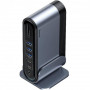 Концентратор USB-C Baseus Multifunctional Working Station Adapter Dark Gray (CAHUB-BG0G) (33688-03)