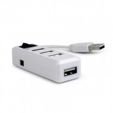 Концентратор USB2.0 Gembird UHB-U2P4-21 White 4хUSB2.0