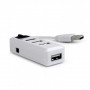 Концентратор USB2.0 Gembird UHB-U2P4-21 White 4хUSB2.0 (22609-03)