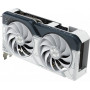 Відеокарта GF RTX 4060 Ti 8GB GDDR6 Dual OC White Asus (DUAL-RTX4060TI-O8G-WHITE) (34668-03)