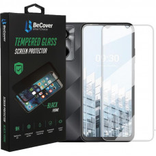 Захисне скло BeCover для Tecno Pop 6 Pro (BE8) Crystal Clear Glass 3D (708555)