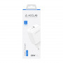 Зарядний пристрій AccLab AL-TC125 1хType-C 5В/3A/25W QC/PD 3.0 White (1283126538841) (30531-03)