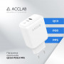 Зарядний пристрій AccLab AL-TC125 1хType-C 5В/3A/25W QC/PD 3.0 White (1283126538841) (30531-03)