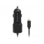 Автомобільний зарядний пристрій REAL-EL CA-17 (2USB, 2.1A) Black + кабель Lightning (23163-03)