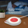 Бездротовий зарядний пристрій ColorWay Qi Fast Charger (10W)+LED Bedside Lamp White (CW-CHW20Q-WT) (23583-03)