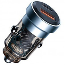 Автомобільний зарядний пристрій Proda Azeada Coolle PD-C36 (USB 3A; USC-C 3A) 30W Black (PD-C36-BK)