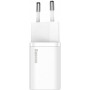 Мережевий зарядний пристрій Baseus Super Si Quick Charger 1C (1USB-C) 25W White (CCSP020102) (33626-03)