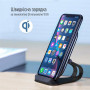 Бездротовий зарядний пристрій ColorWay Wireless Stand 15W Black (CW-CHW31Q-BK) (25397-03)