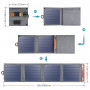 Сонячний зарядний пристрій Choetech 14W Foldable Solar charger Panel (SC004) (27967-03)